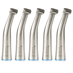 Lot de 5 Contre-angles bleus TITANE 1:1 SPRAY - AVEC LUMIÈRE fibrée
