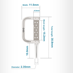 Kit 9 strips diamantés PERFORMANCE - Pour contre-angle - Compatible Intensiv ®