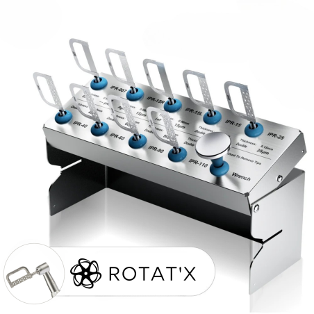 Kit 9 strips diamantés PERFORMANCE - Pour contre-angle - Compatible Intensiv ®