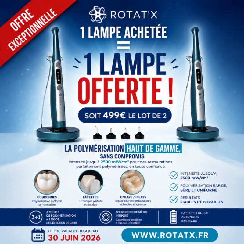 Lampe à photopolymériser LED - SWAN+ PERFORMANCE