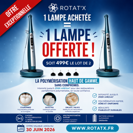 Lampe à photopolymériser LED - SWAN+ PERFORMANCE